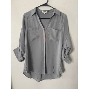 EXPRESS Grey Blouse